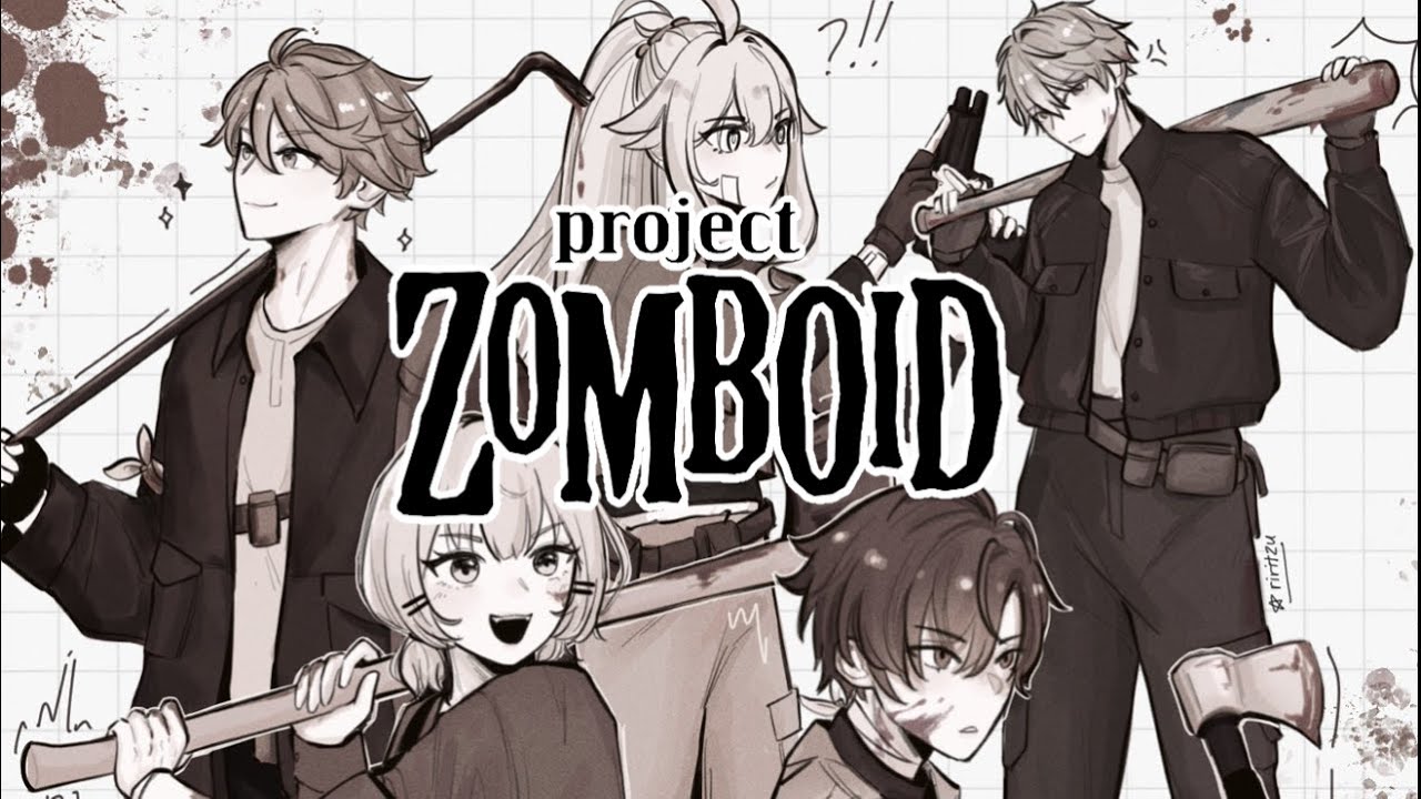 PROJECT ZOMBOID】w/ NIJI EN 【NIJISANJI EN | Enna Alouette】 | vtstats